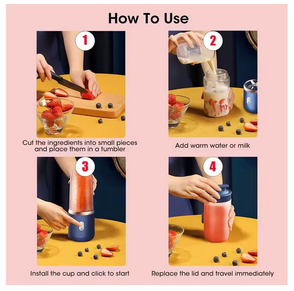 Portable Fresh Blender